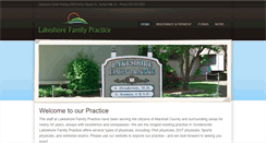 Desktop Screenshot of lakeshorefamilypractice.com